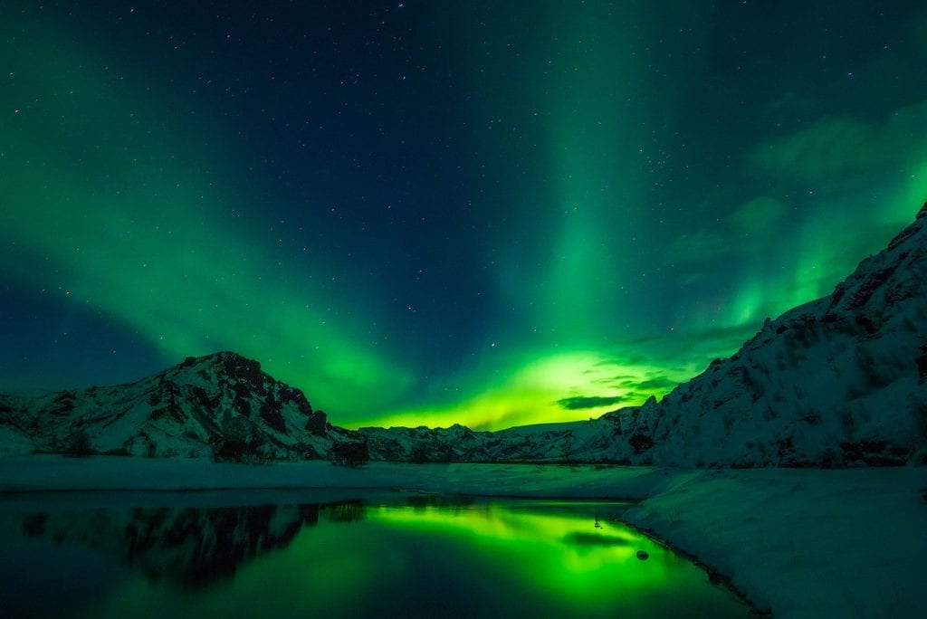 原创 圣诞节到神秘的冰岛看极光 歐洲生活